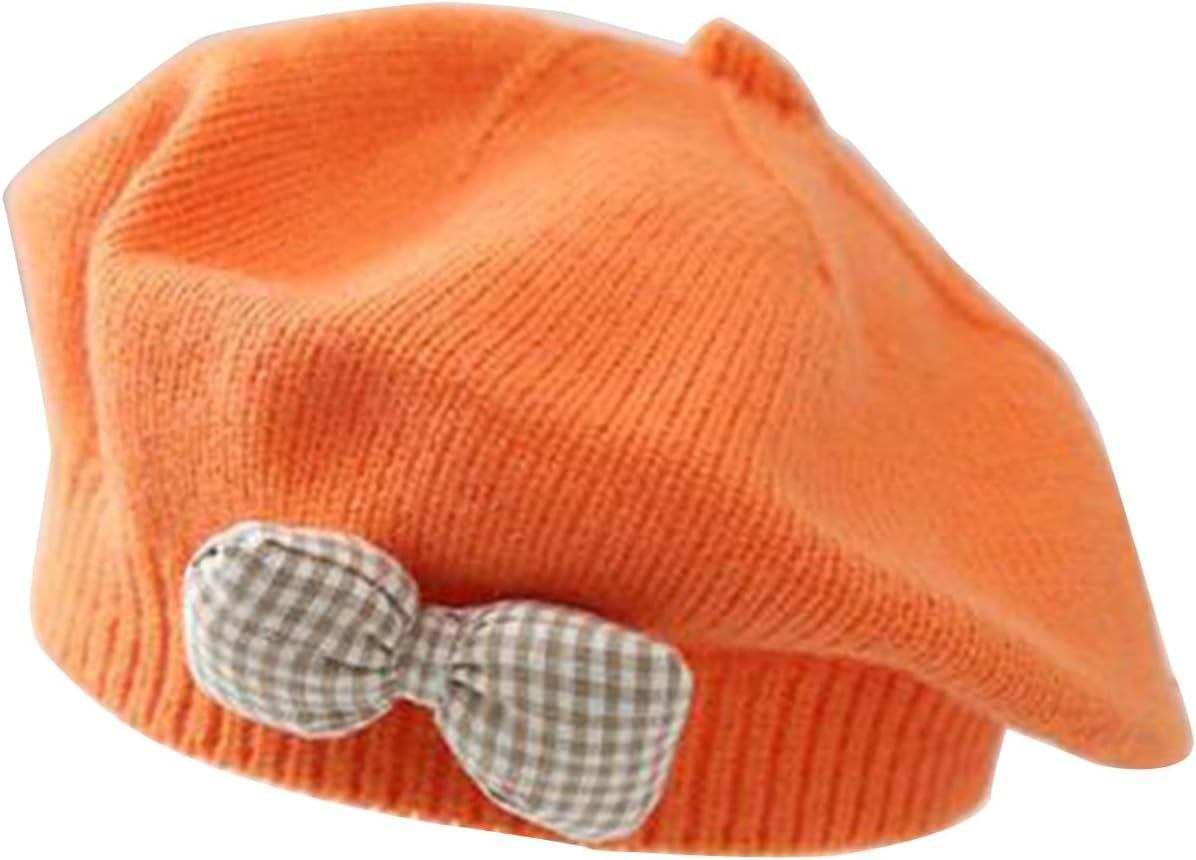 Thereisno Boina de punto linda para niña, gorro suave y cómodo, ele...