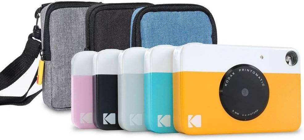 Kodak Printomatic - Paquete de cámara instantánea (verde) Zink Pape...