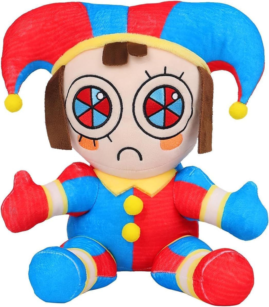 SAJISP The Amazing - Peluche digital de circo, regalo de juguete de...