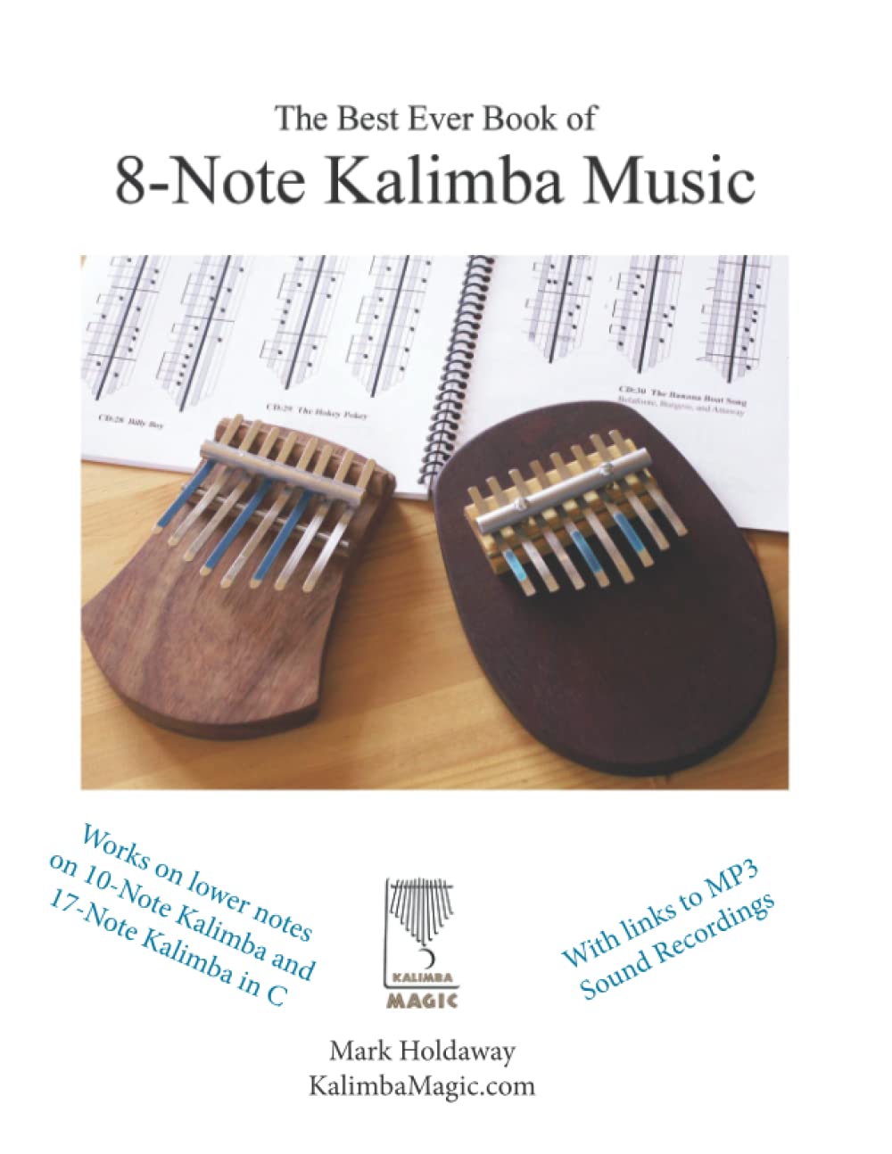El mejor libro de música Kalimba de 8 notas