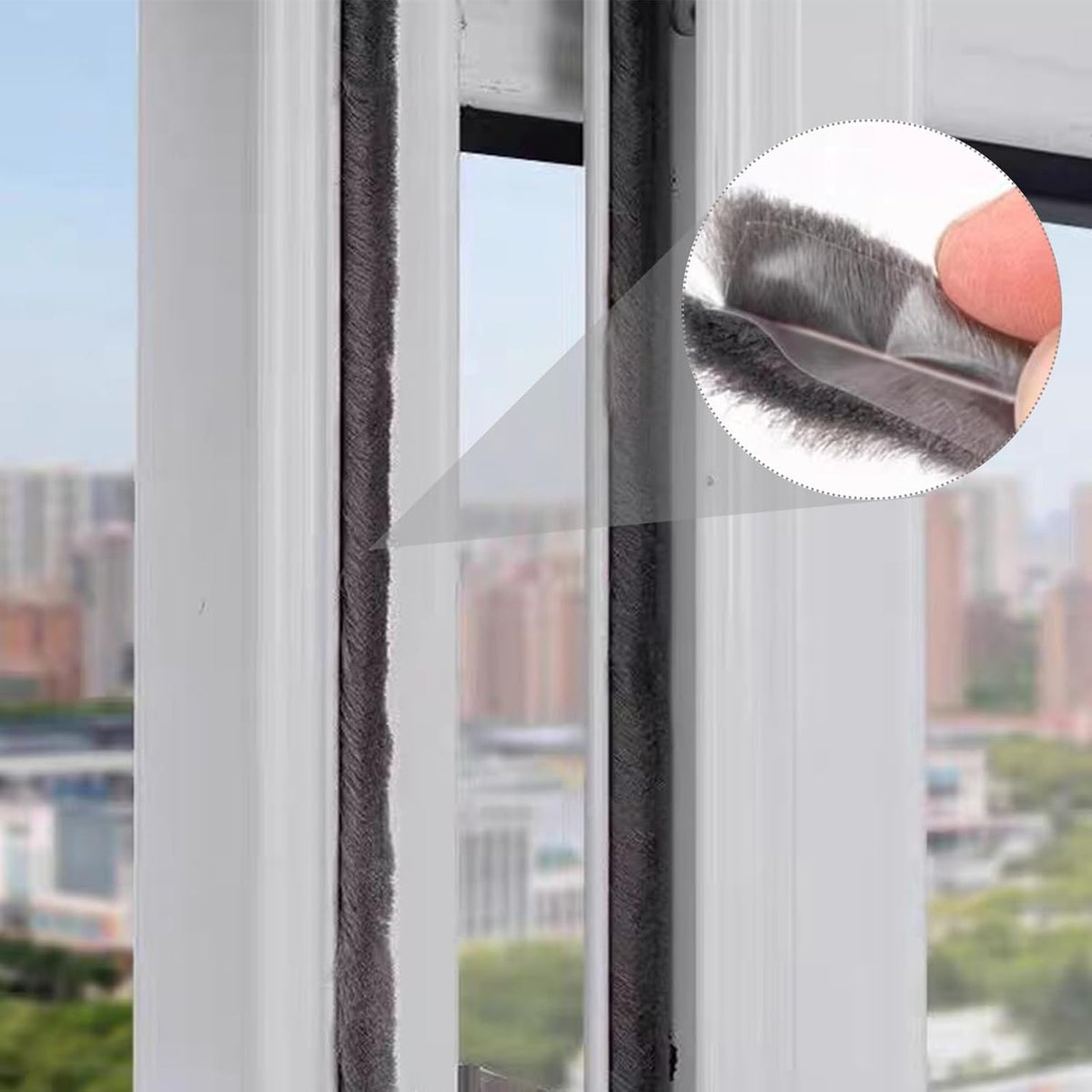Soezy 16 pies (5m) 196 pulgadas de cinta adhesiva para ventanas cor...