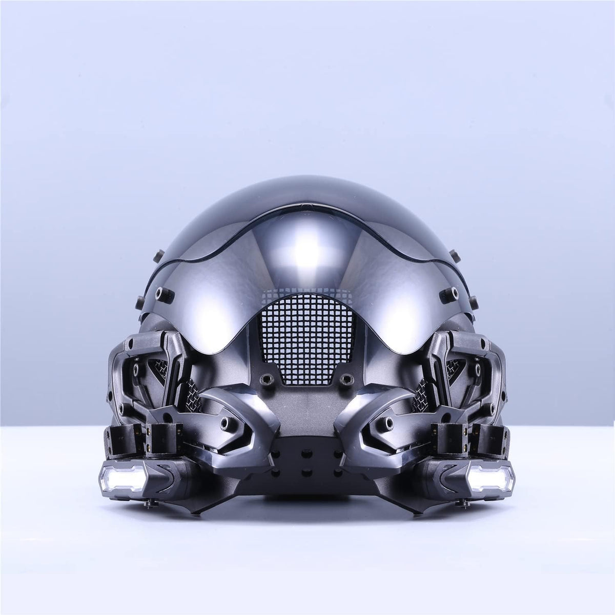 Marikito Casco Punk Futurista Techwear Científico Ficción Gótico -...