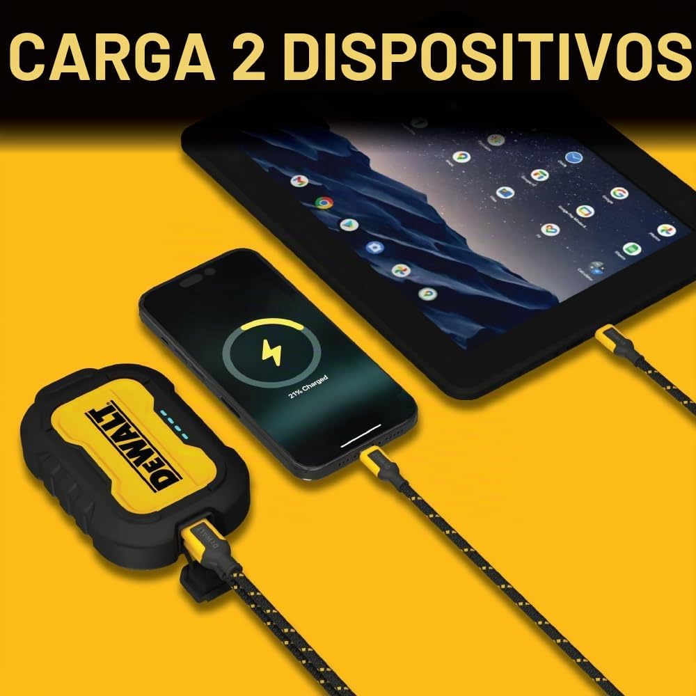 DEWALT Paquete de alimentación y carga, banco de energía de 10,000...