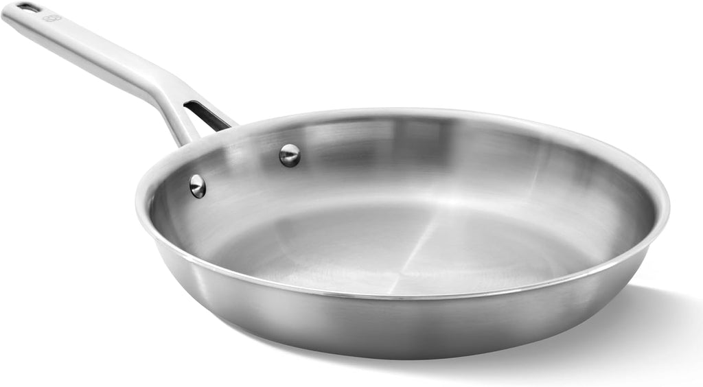 Calphalon Utensilios de cocina de acero inoxidable cepillado de 3 c...
