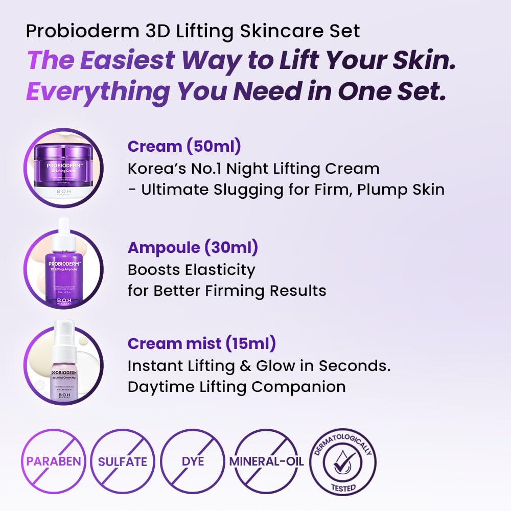 BIOHEAL BOH [Elección de Cardi B] Probioderm 3D Lifting Skin Care S...