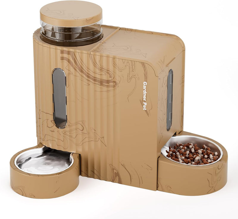 Gardner Pet Gravity Comedero Automático 2 en 1 para Mascotas, Comed...