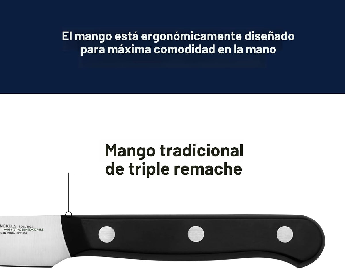 HENCKELS Solution Razor-Sharp - Juego de cuchillos de chef compacto...