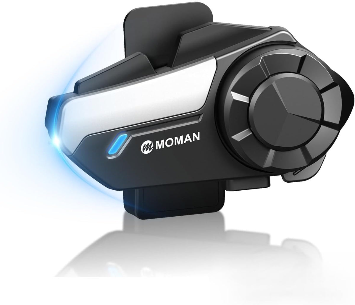 Moman Intercomunicador para motocicleta, sistemas de comunicación d...