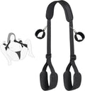 Sex Bondage BDSM Kit de restricciones de cama con esposas del cuell...