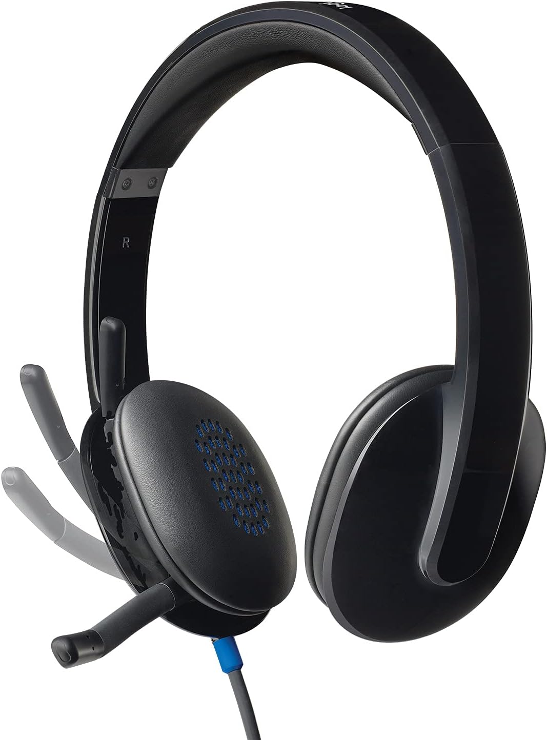 Logitech H540 - Auriculares USB con reducción de ruido de fondo par...