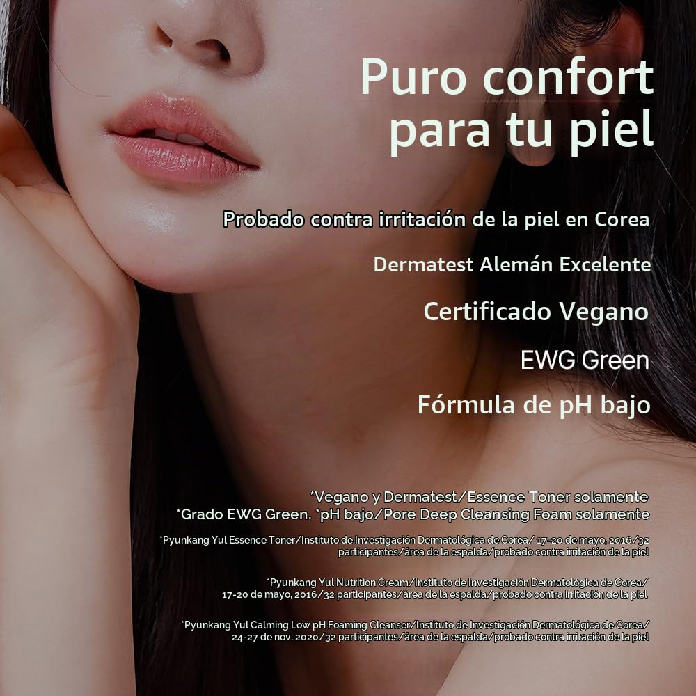 Pyunkang Yul PKY - Juego de regalo de prueba esencial, espuma limpi...