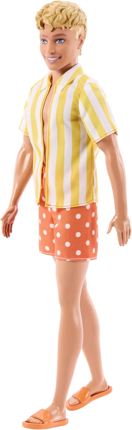 Barbie Fashionistas Style Ken Doll #252 con pelo rubio, con pantalo...