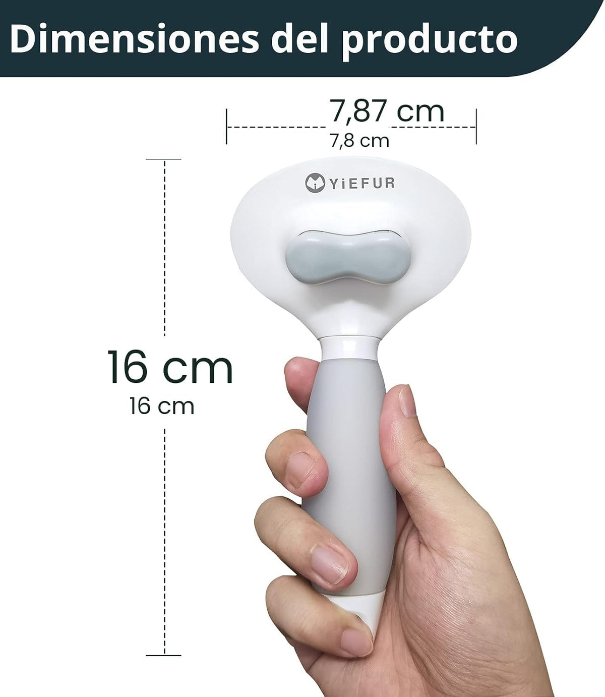 Cepillo de pelo de gato, cepillo de gato para desprendimiento, cepi...