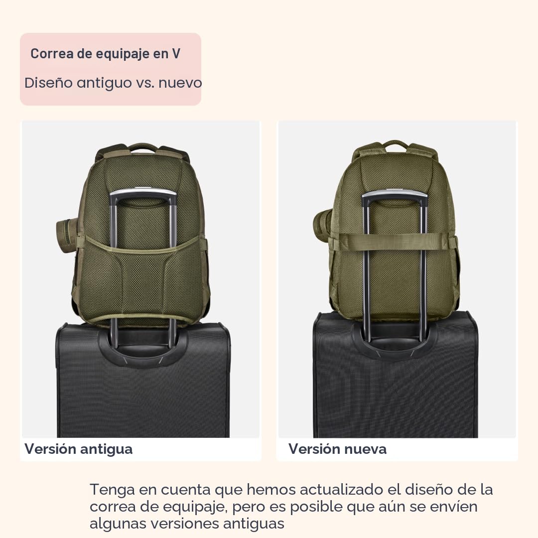 BabbleRoo - Mochila para pañales unisex con cambiador, funda para c...