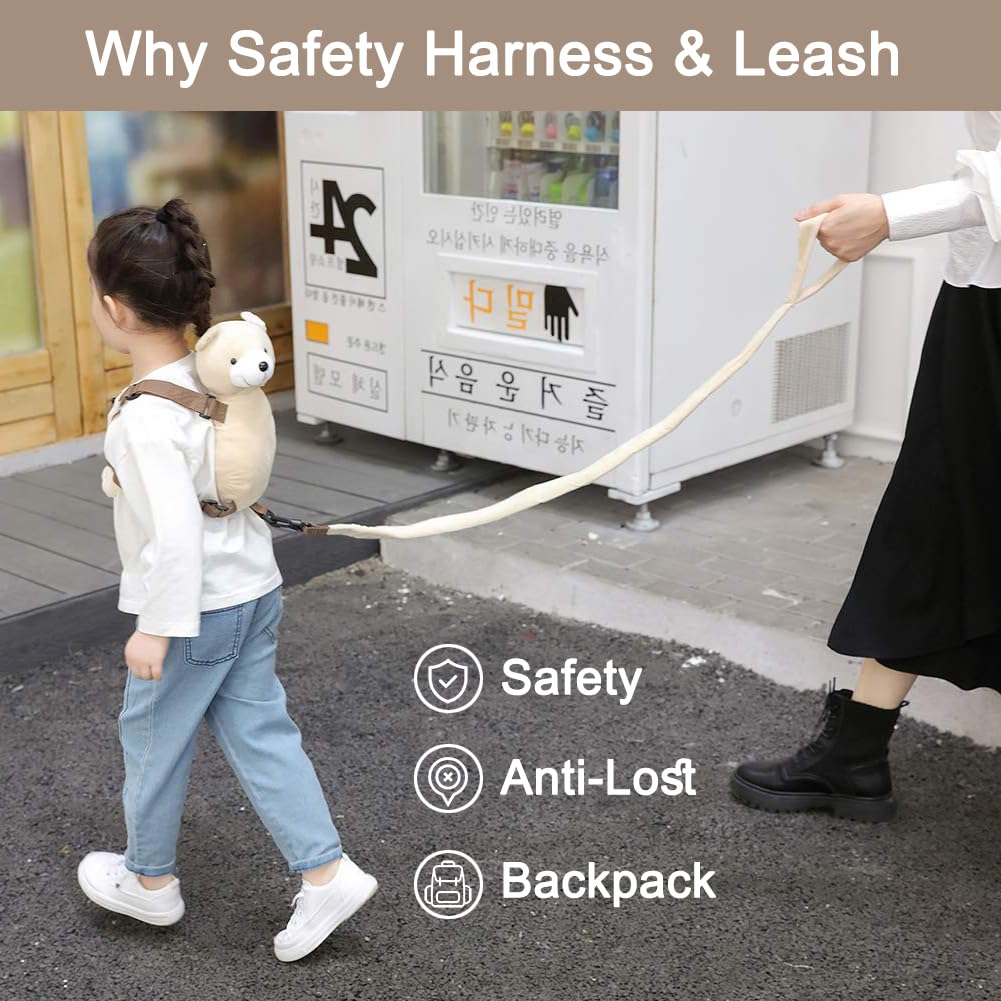 Nuevo Berhapy 3 en 1 Mochila con arnés de seguridad para niños pequ...