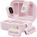 Hollyland Lark A1 Mini micrófono inalámbrico para iPhone y Android,...