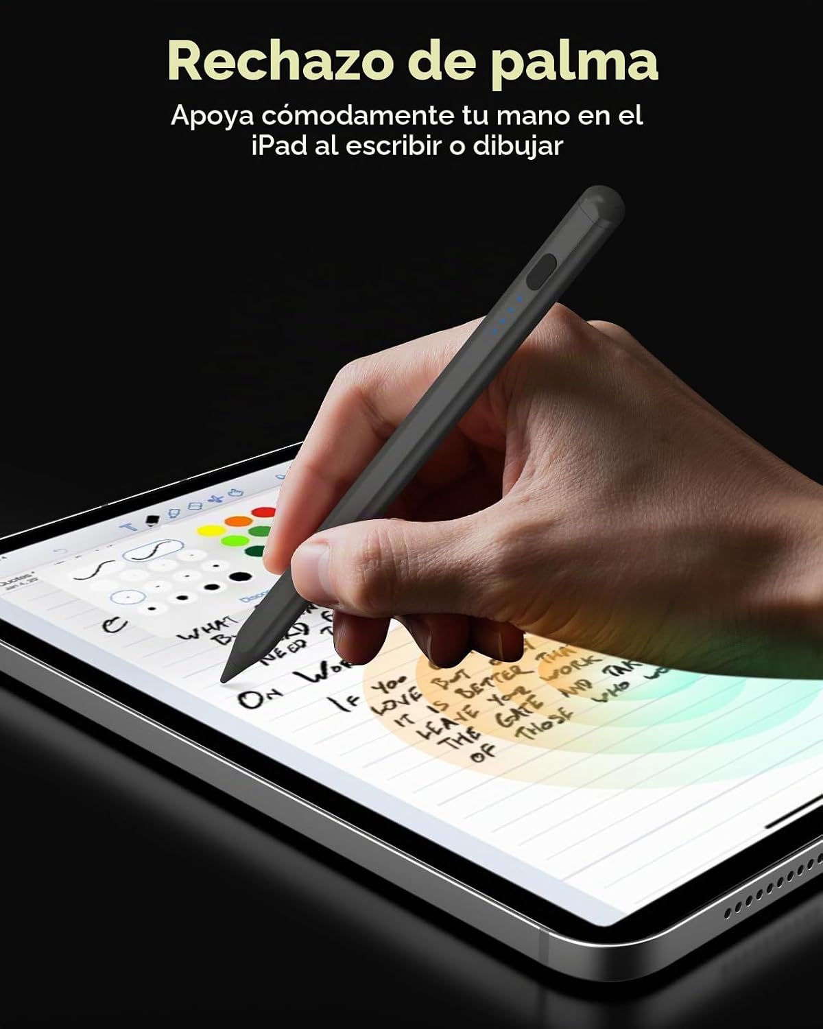 Moko Pencil para iPad (A16) 11.ª y 10.ª generación, carga rápida US...