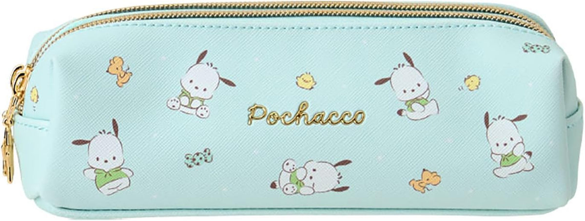 Sanrio Pochacco 534706 - Estuche para bolígrafo con doble cremallera