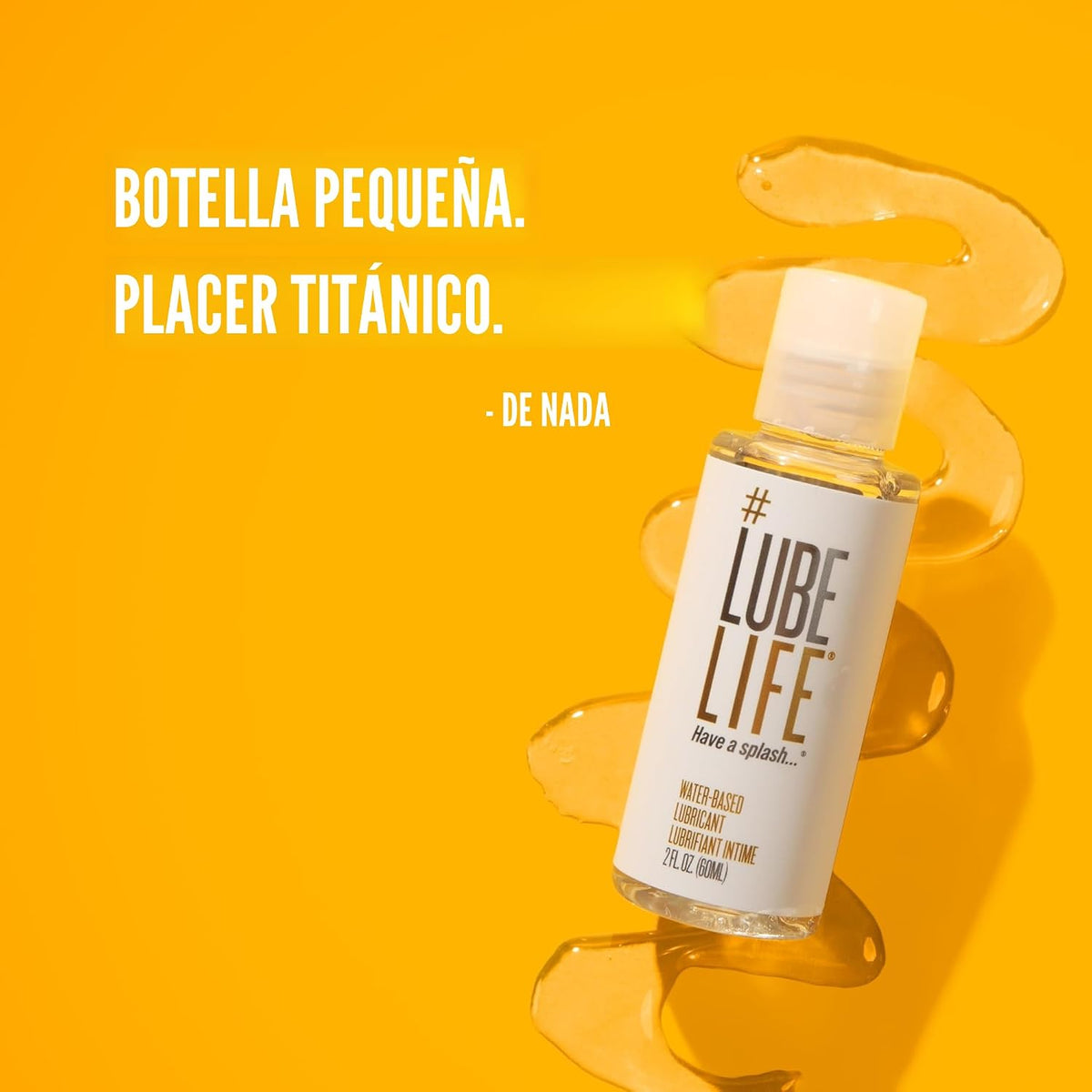 LUBELIFE Lubricante personal lubricante a base de agua para hombres...
