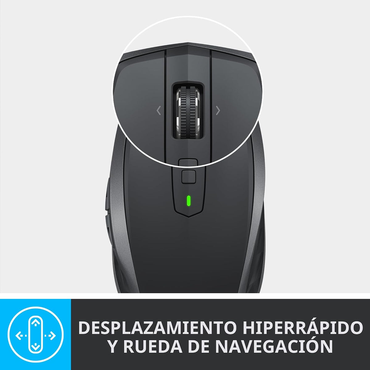 Logitech Mouse inalámbrico compacto MX Anywhere 2S Bluetooth Editio...