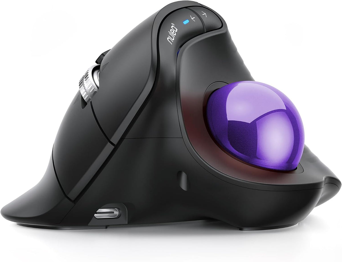 Nulea Control de pulgar de ratón de trackball vertical ergonómico |...