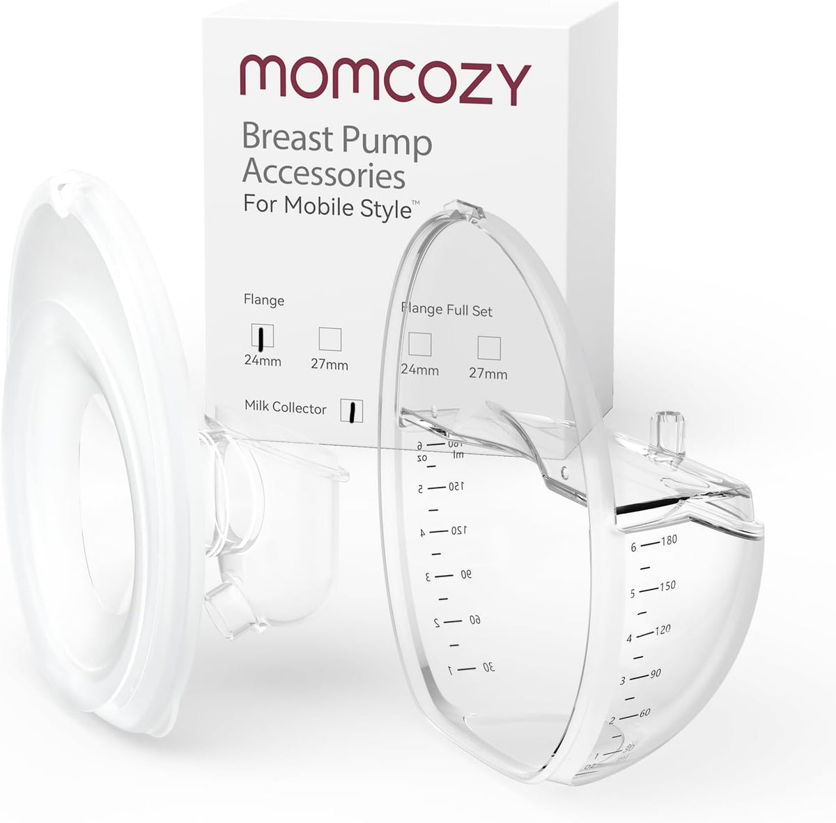 Momcozy - Accesorios de repuesto para extractor de leche M6, brida...