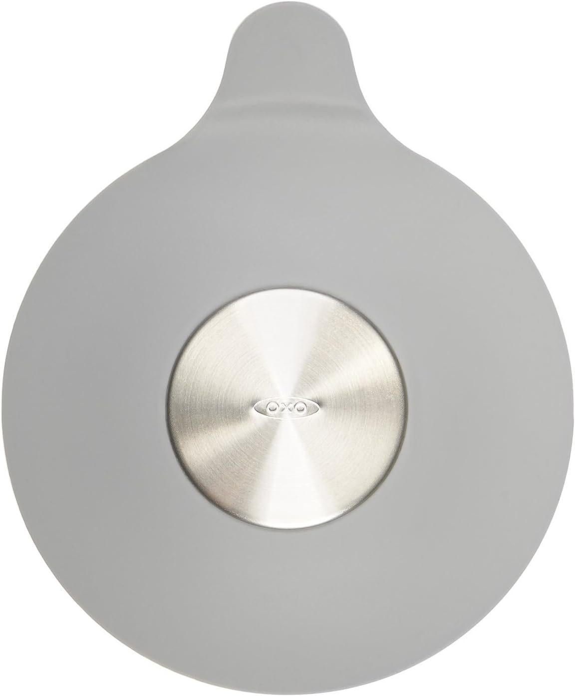 OXO Good Grips Tapón de silicona y acero inoxidable para bañera (gr...
