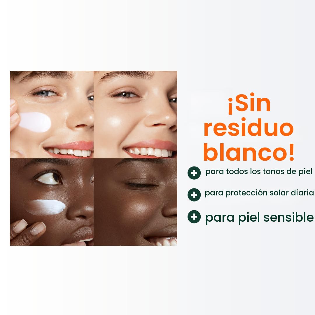 PURITO Protector solar coreano SPF 50 para pieles sensibles, 2.02 f...