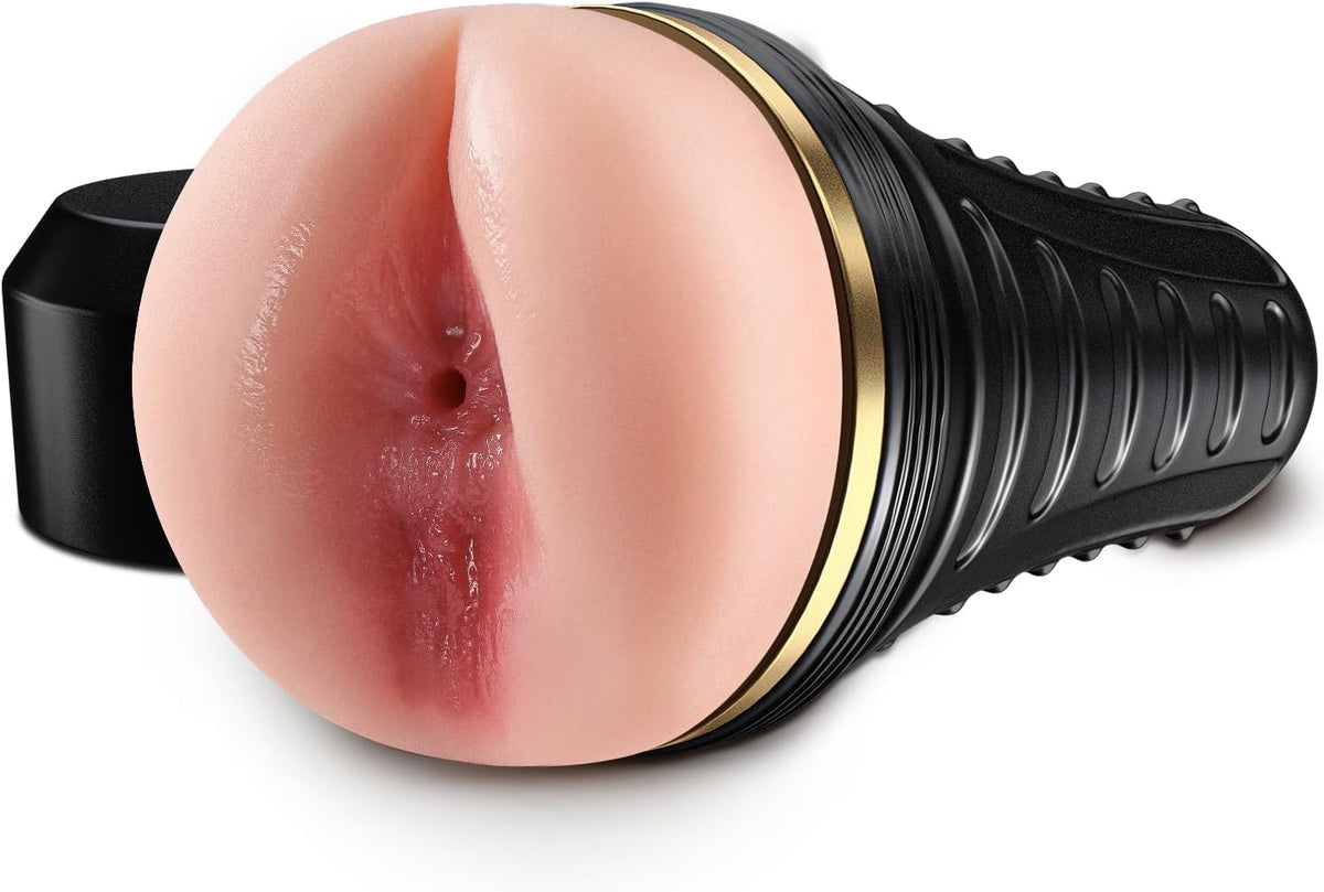 Masturbador anal masculino realista de bolsillo, vagina, trasero te...