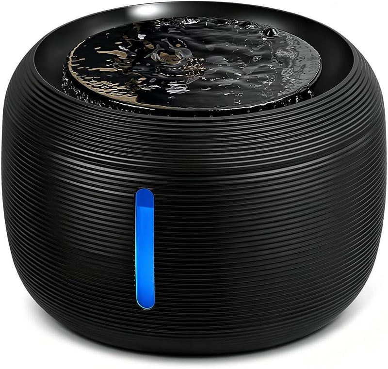 Fuente de agua para gatos de 85oz\/2.5L, fuentes de agua automática...