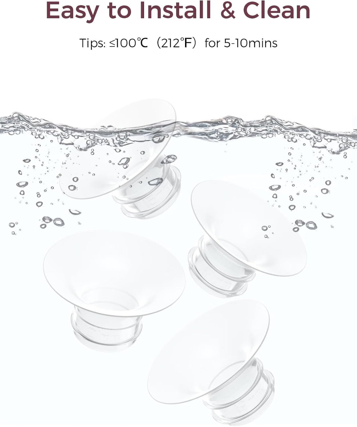 Momcozy S9 Pro\/S12 Pro\/S12 Pro Accesorios rápidos Insertar 21 mm,...