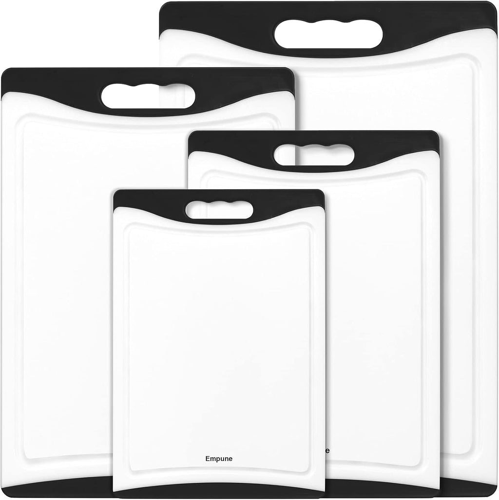 Tablas de cortar extra grandes, de plástico para cocina (juego de 4...