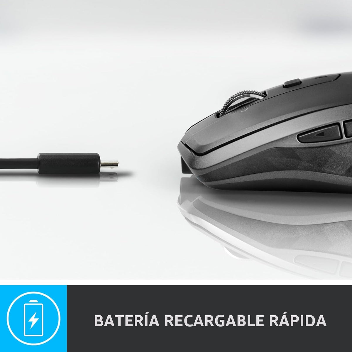 Logitech Mouse inalámbrico compacto MX Anywhere 2S Bluetooth Editio...