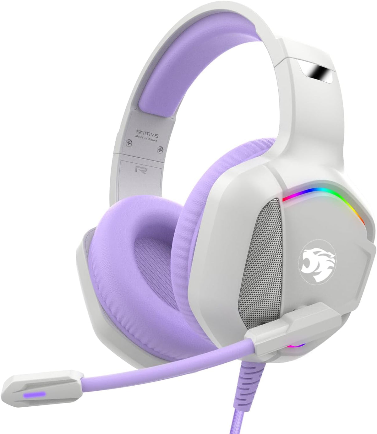 Auriculares para juegos IMYB A36 con micrófono estéreo para PC, PS5...