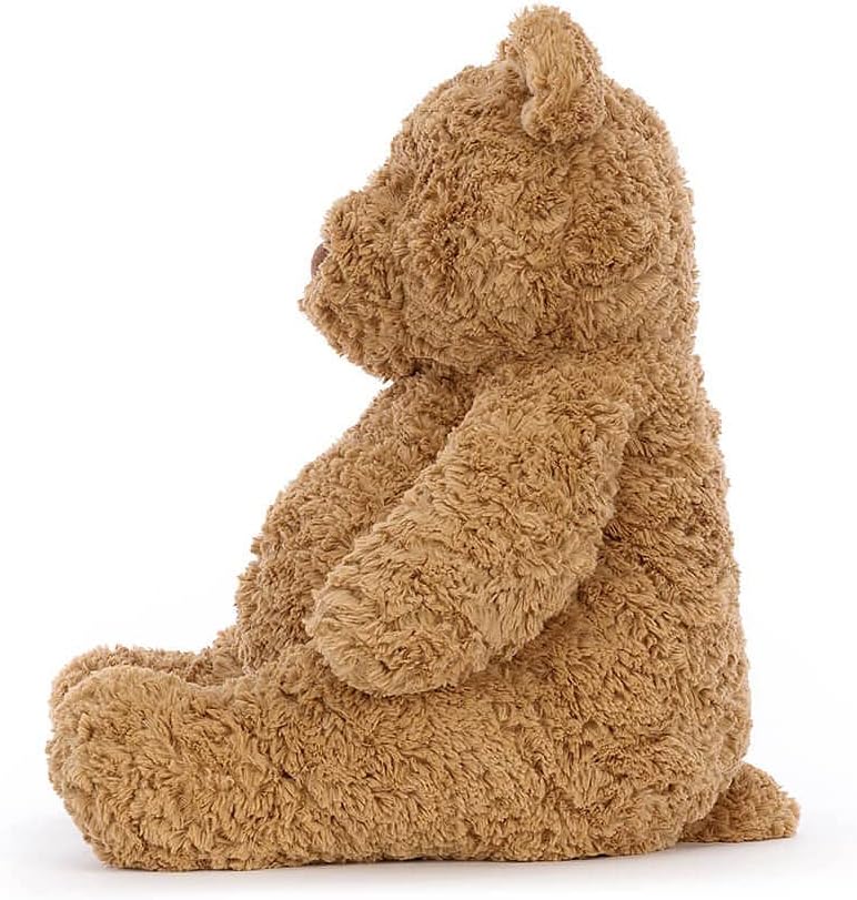 Jellycat Bartolomew - Peluche de oso de peluche, enorme de 16.5 pul...