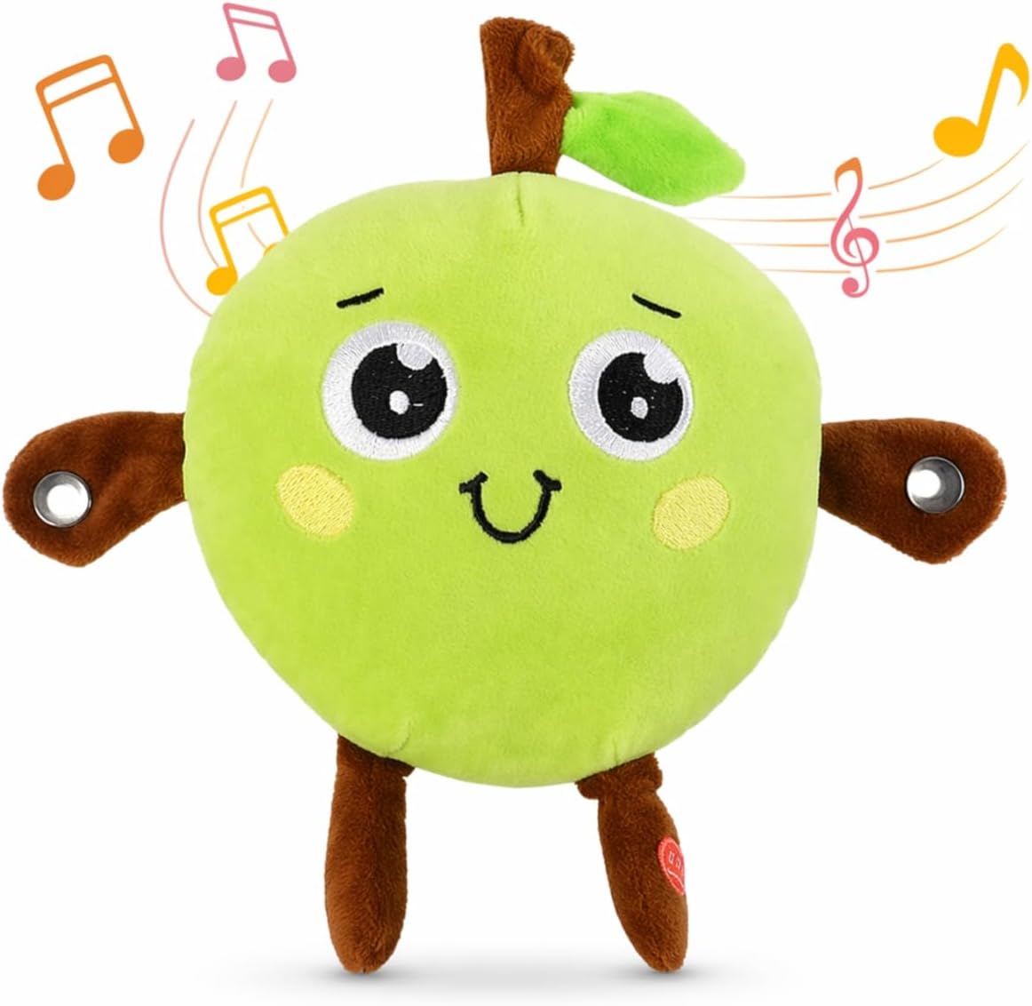 DoddyFun Juguetes sensoriales musicales, juego interactivo de peluc...