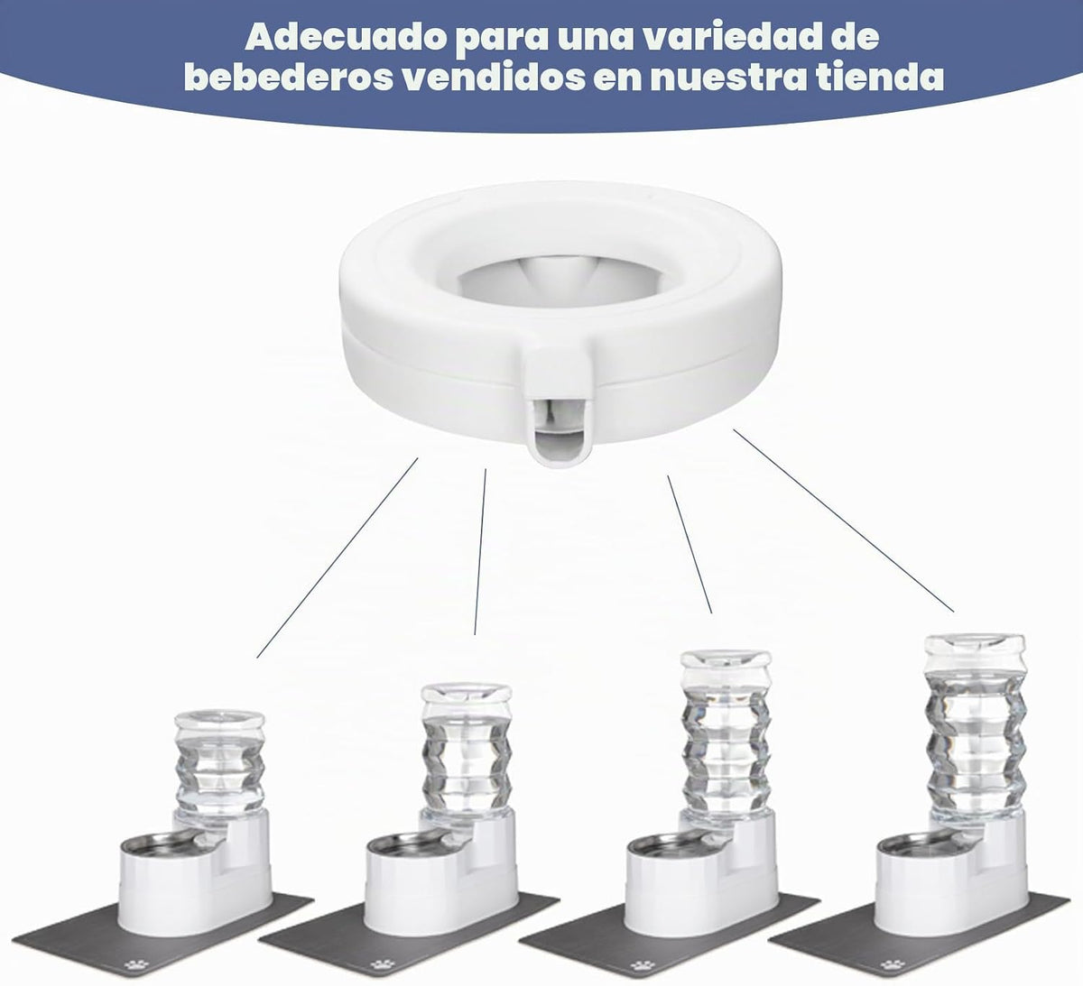 RIZZARI Filtros de repuesto para dispensador de agua: 8 filtros de...