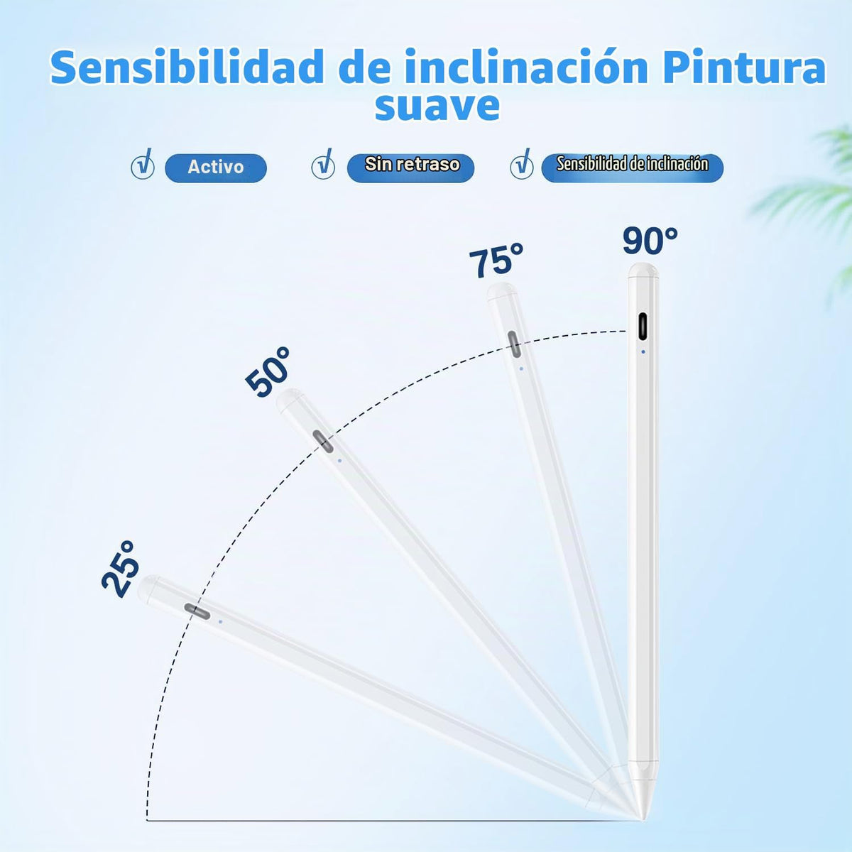 Lápiz óptico para iPad Pencil 6ª-10ª y 11ª generación, paquete de 2...