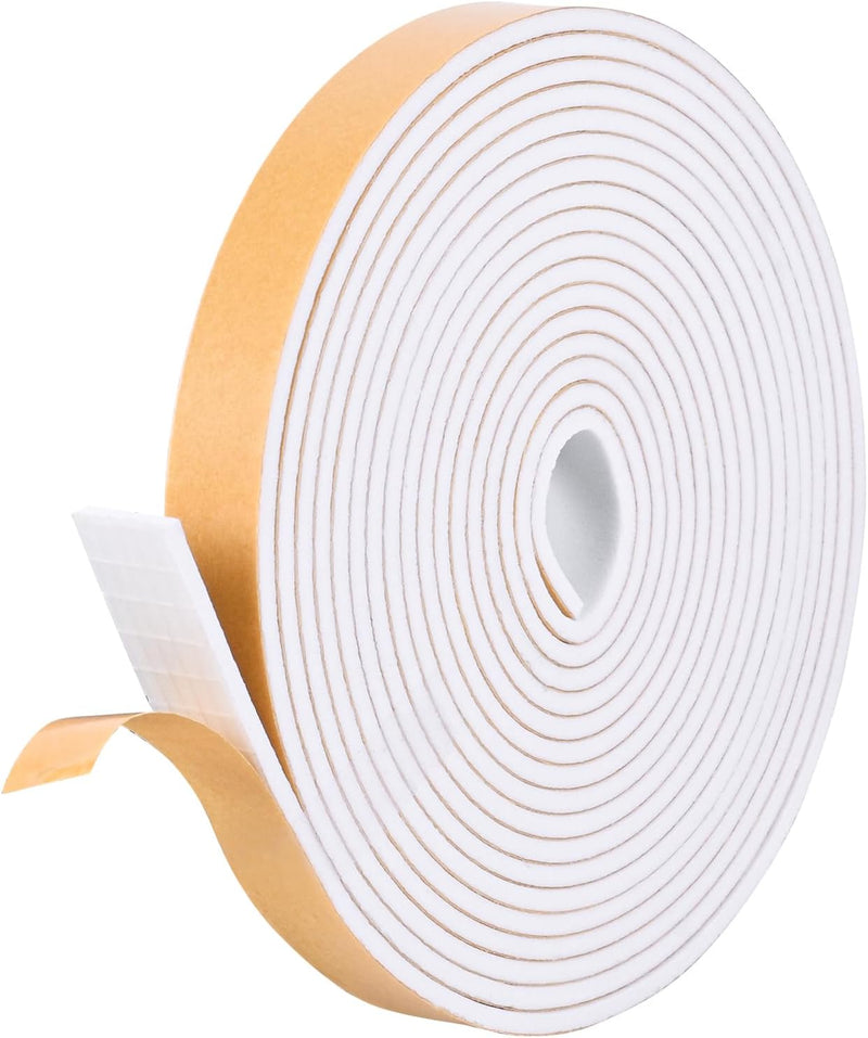 Kikerike Cinta de espuma autoadhesiva de 1\/2 pulgadas x 1\/8 pulga...