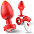 Vibrador de Juguetes Sexuales con Tapón Anal - Kit de Entrenamiento...