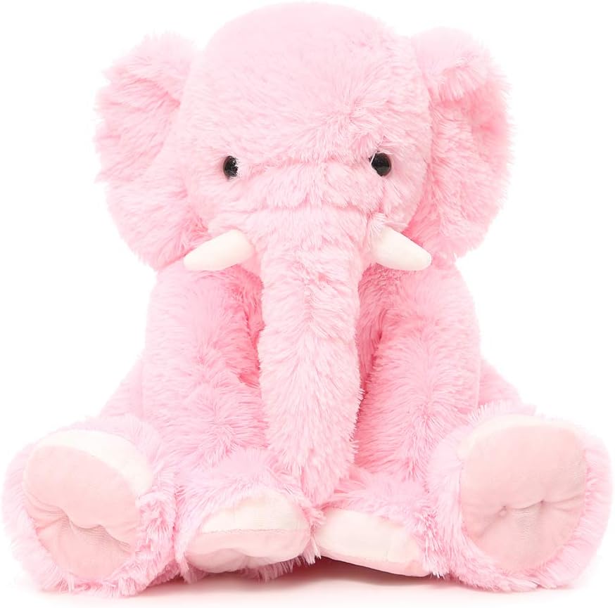 MorisMos Elefante Grande de Peluche, Elefante de 19.6 Pulgadas de P...