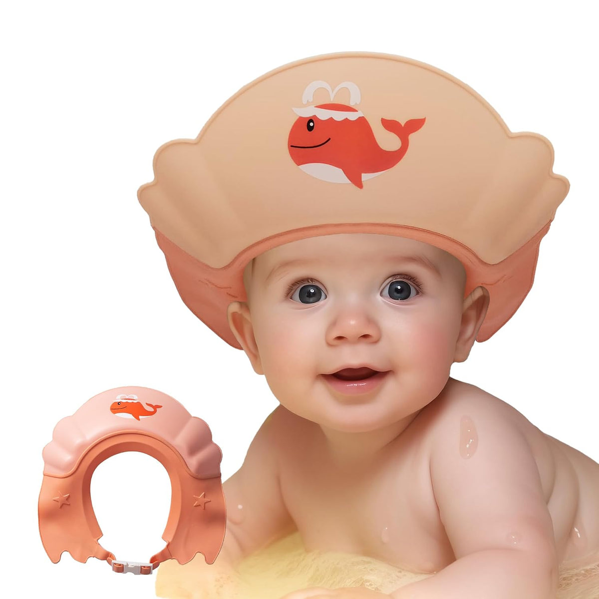 Gorro de baby shower, gorro de ducha para niños, sombrero de visera...