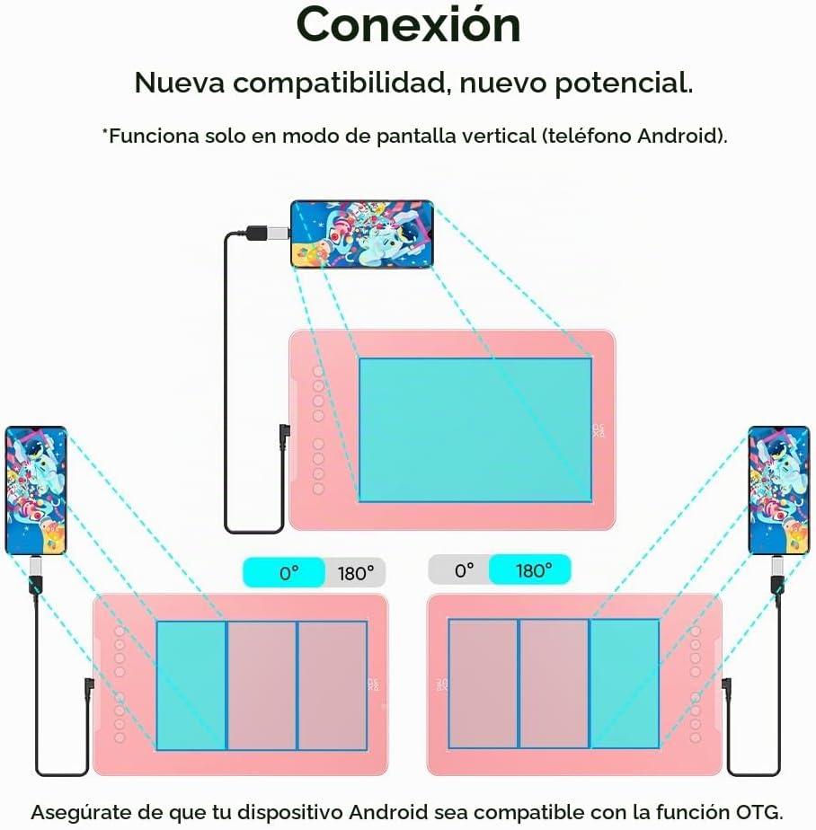 XPPen Deco 01 V3 - Tableta de dibujo de 10 x 6 pulgadas, lápiz ópti...
