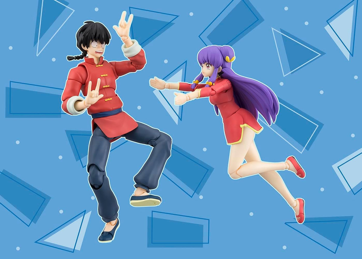 TAMASHII NATIONS - Ranma 1\/2 - Figura de acción Ranma Saotome S.H....
