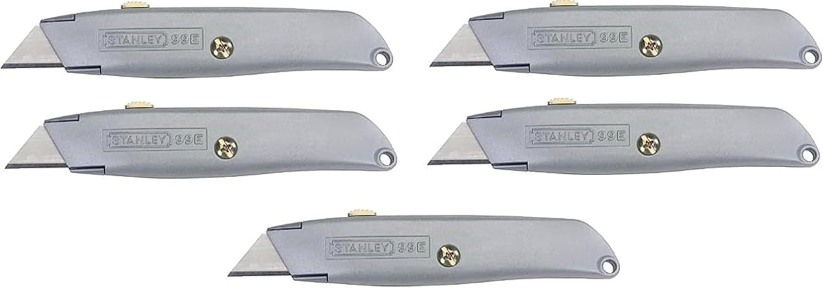 Stanley Hand Tools 10-099 - Cuchillo utilitario retráctil de cuchil...