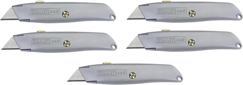 Stanley Hand Tools 10-099 - Cuchillo utilitario retráctil de cuchil...