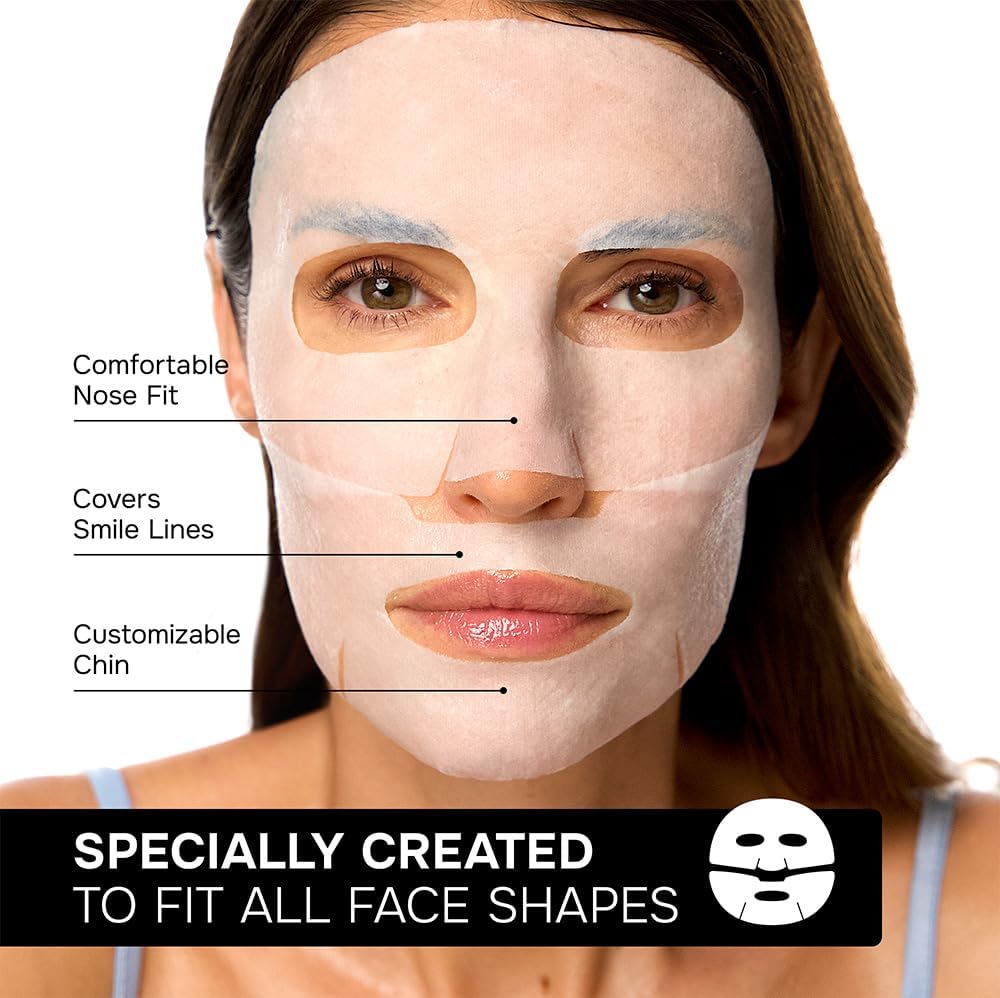 Máscara facial de colágeno - Retinol ácido hialurónico máscara hidr...