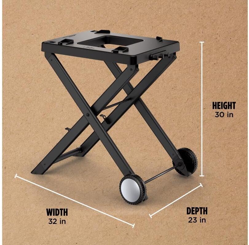 Soporte plegable para parrilla de exterior Ninja XSKSTAND Woodfire,...