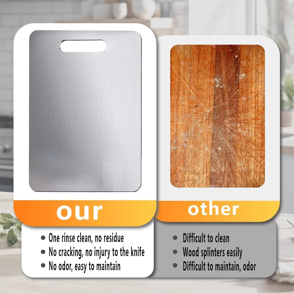 Tabla de cortar de titanio, tablas de cortar de titanio puro para c...