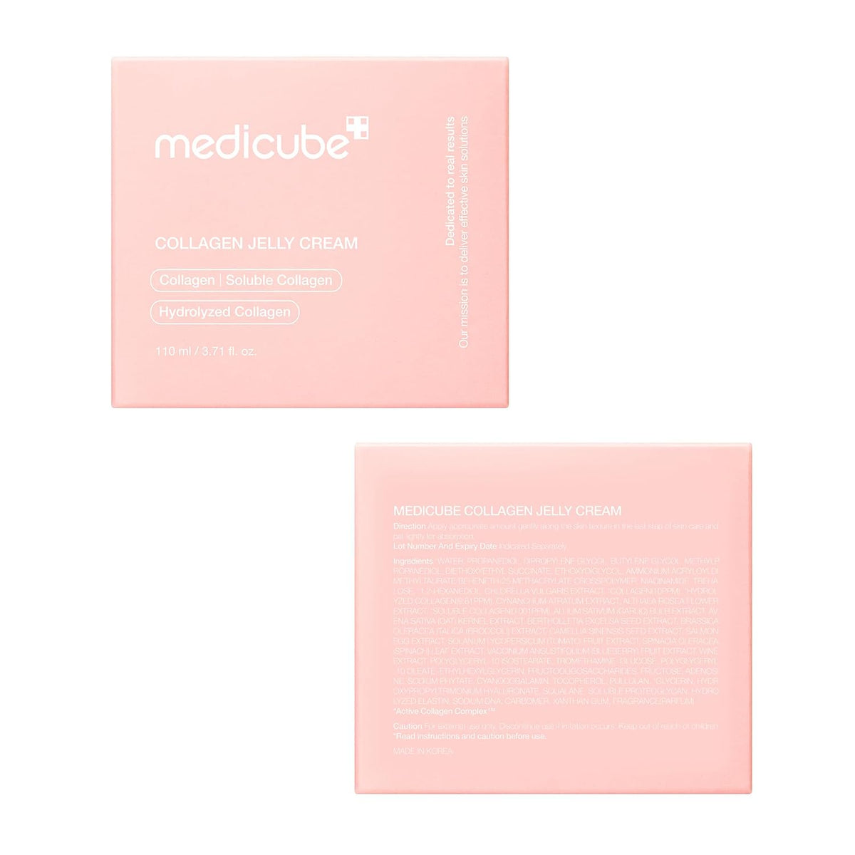 medicube Crema de gelatina de colágeno, crema hidratante para piel...